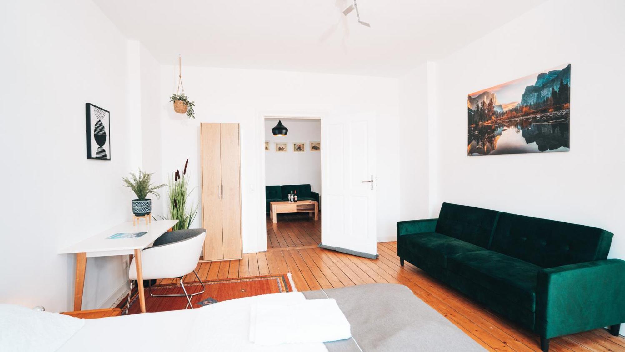 4-Schlafzimmer-Terrassensuite Oasis - Workspace Em-Apartments Deutschland Bielefeld Luaran gambar